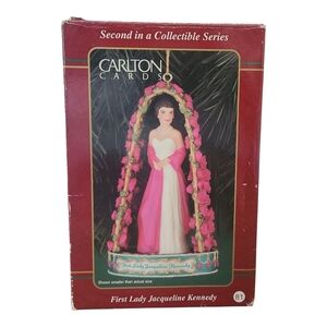 First Lady Jacqueline Kennedy - Ornament 1999 Carlton Heirloom